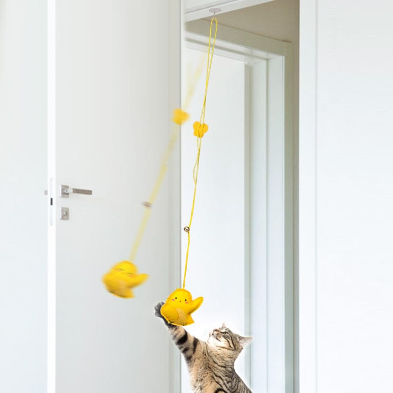 Hanging Bouncing Cats Toy