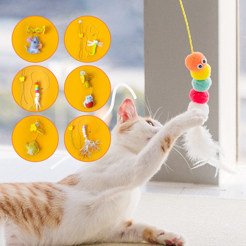 Hanging Bouncing Cats Toy