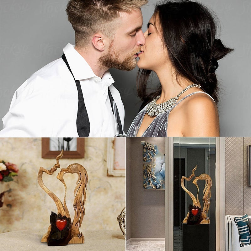 Love Eternal Wooden Decoration Ornaments