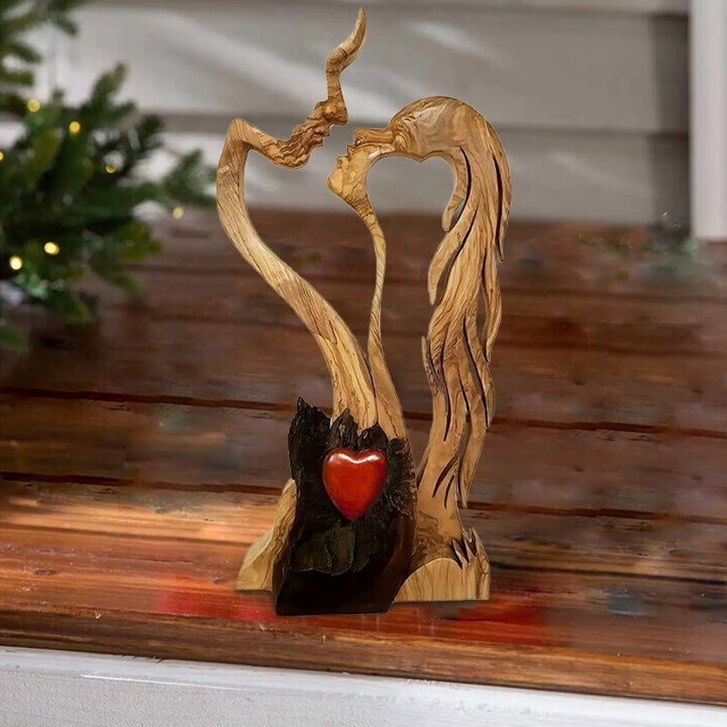 Love Eternal Wooden Decoration Ornaments