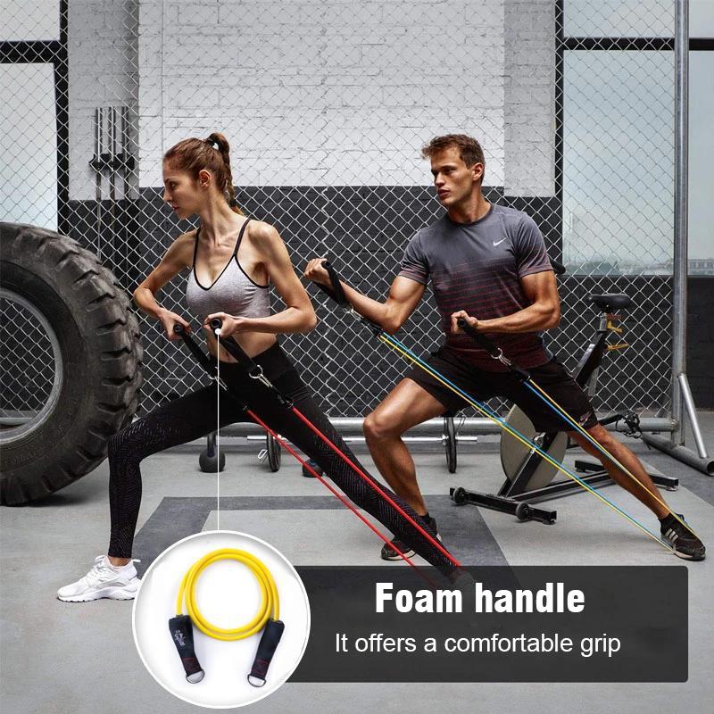 Home fitness elastic cord