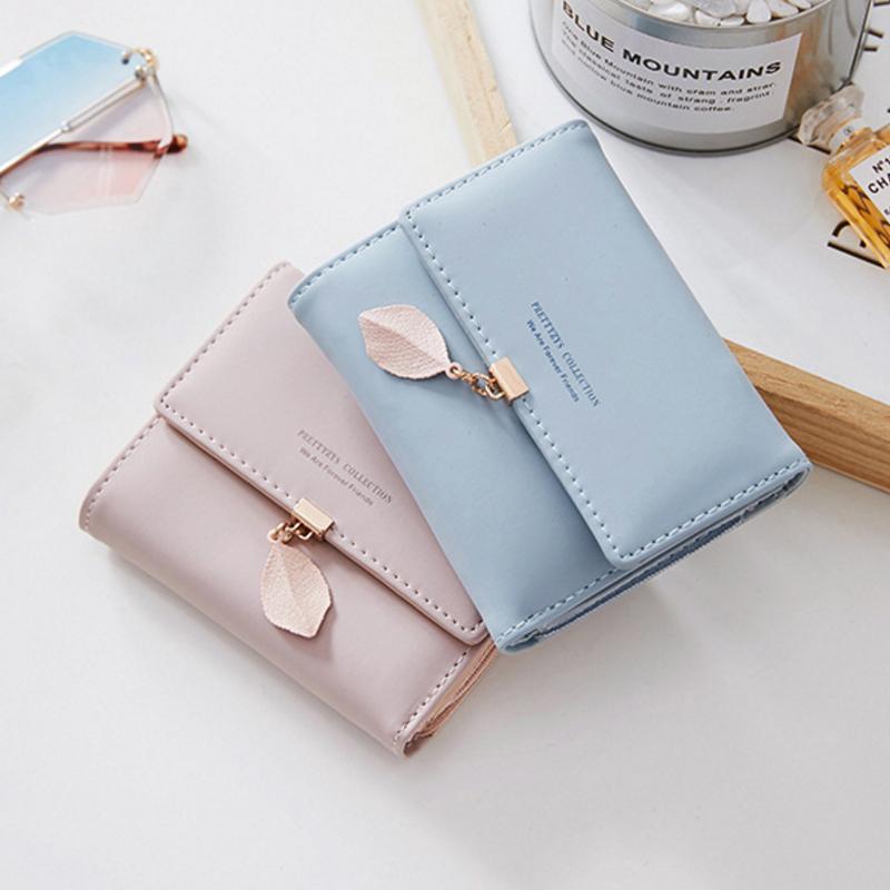 Leaf Tri-fold Short Wallet