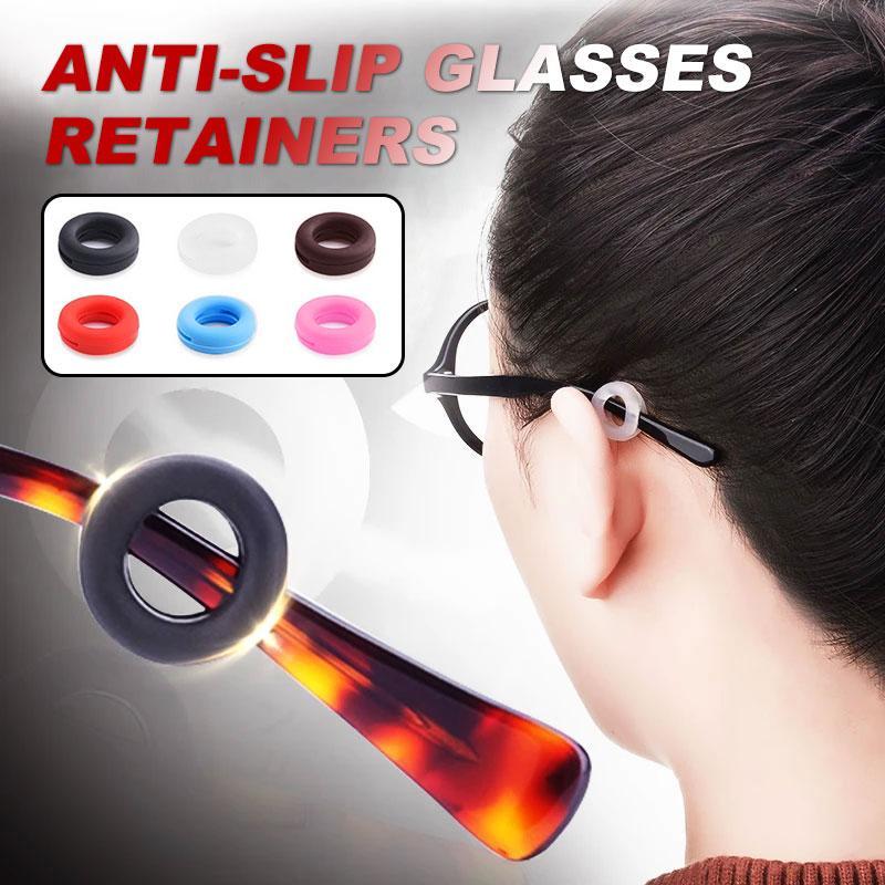 Anti-Slip Round Comfort Glasses Retainers(5 pairs)