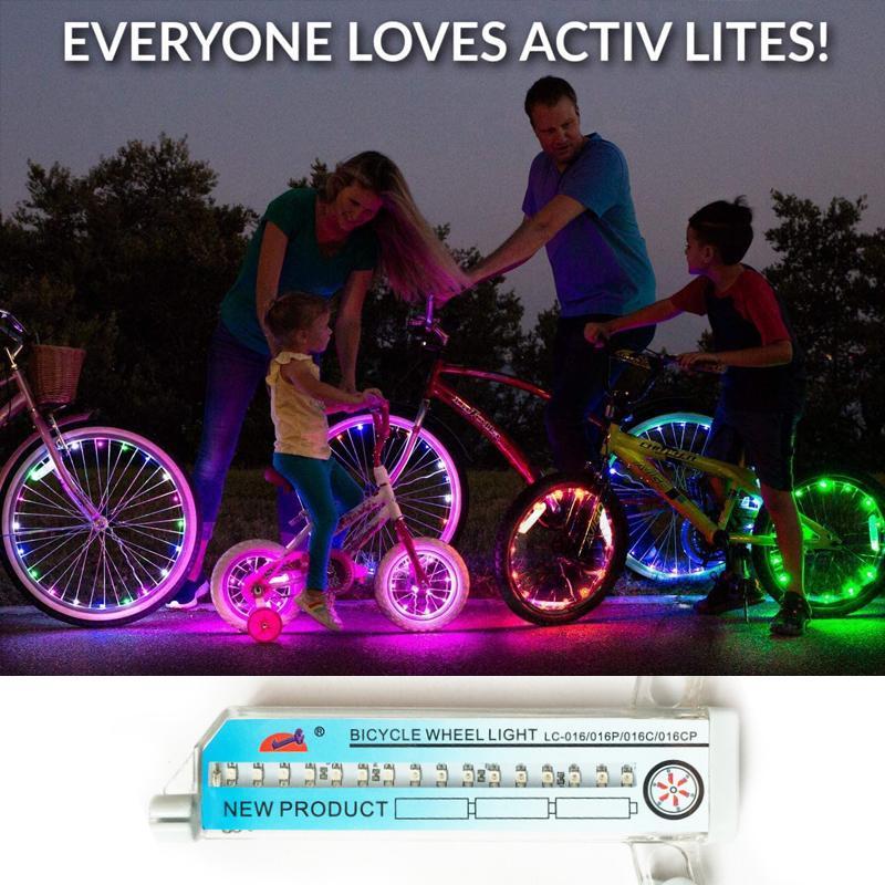 3D Bicycle Spoke LED Lights