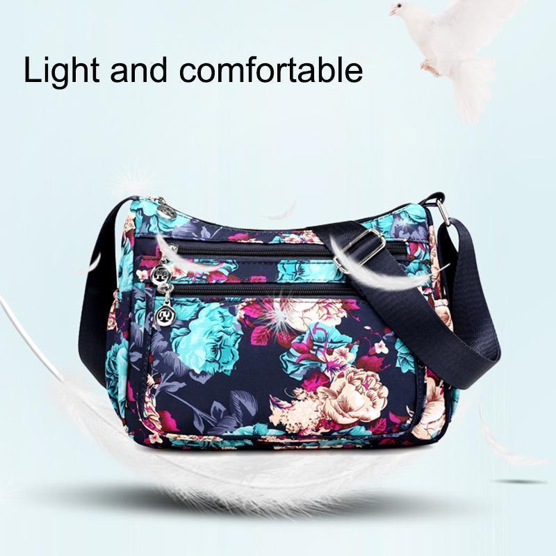 Floral Large Capacity Shoulder Bag