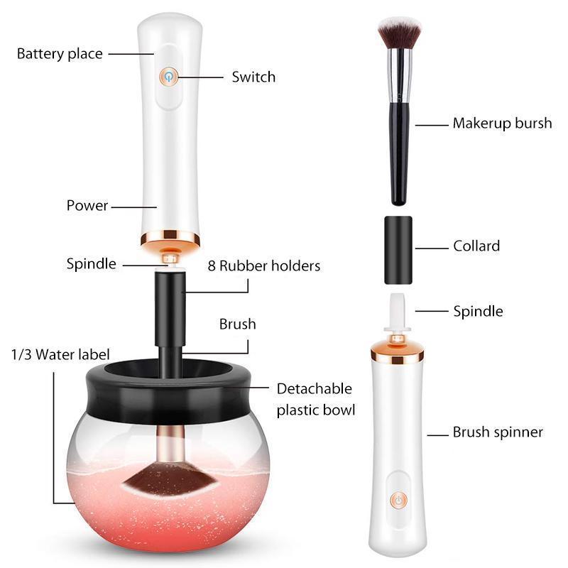 Belle Beauty Makeup Brush Cleaner