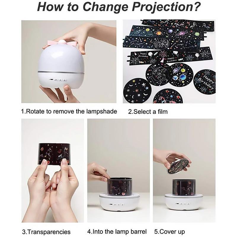 360 Rotation Starry Sky Projector (Free Shipping)