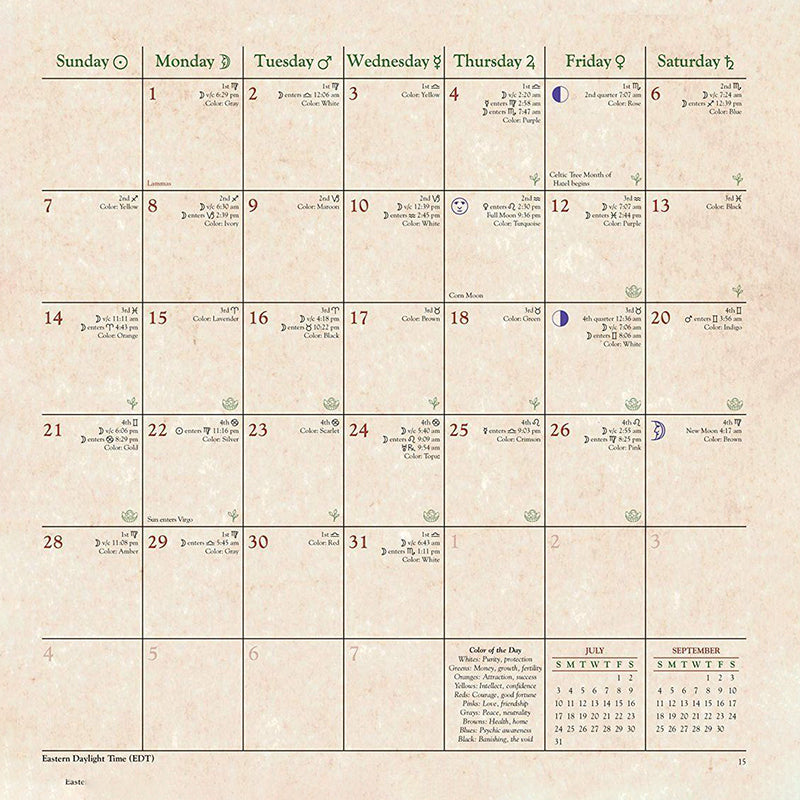 2023 Witches' Calendar