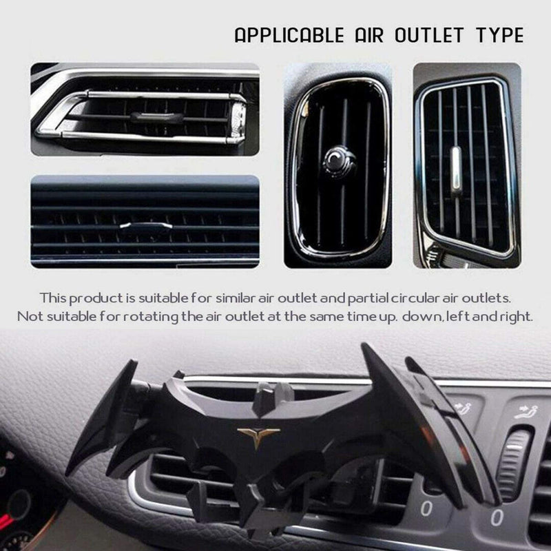 Bat wings car phone holder