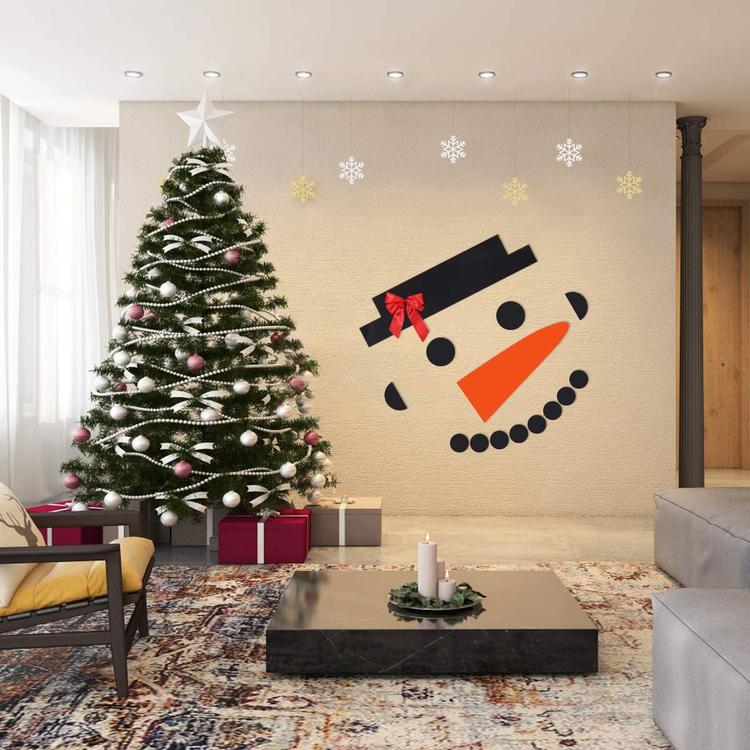 GARAGE DOOR SNOWMAN (16PCS SET)