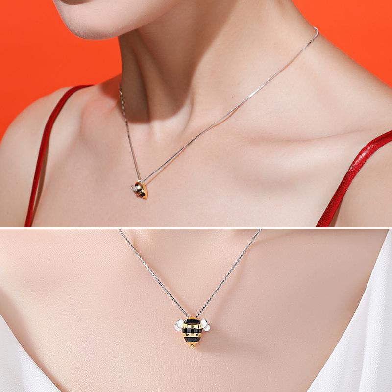 Honey Bee Necklace